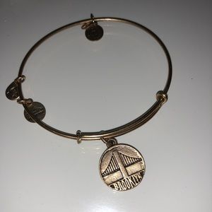 Alex and Ani Brooklyn bridge bracelet